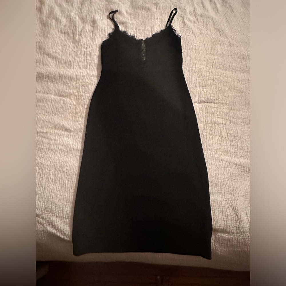 Zara Midi Black Dress